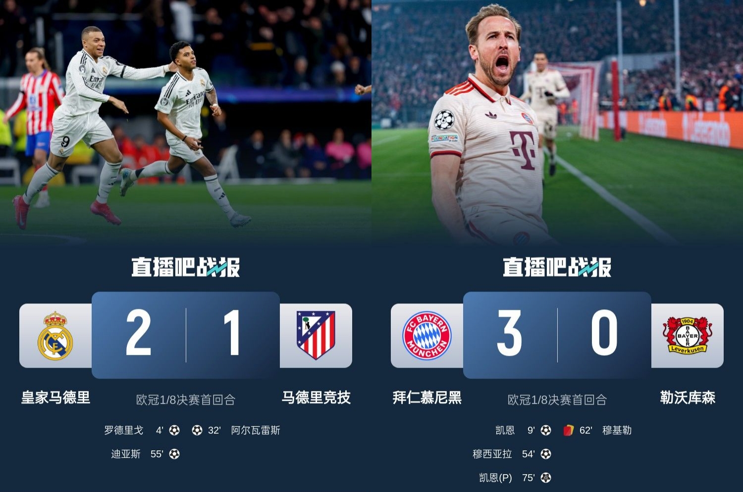  馬競藥廠罵罵咧咧！歐冠附加賽晉級(jí)的8隊(duì)僅2隊(duì)贏球：皇馬&拜仁！