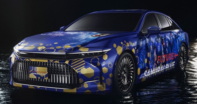  與車企聯動，日本足協(xié)與豐田汽車共同打造日本國家隊特別車型