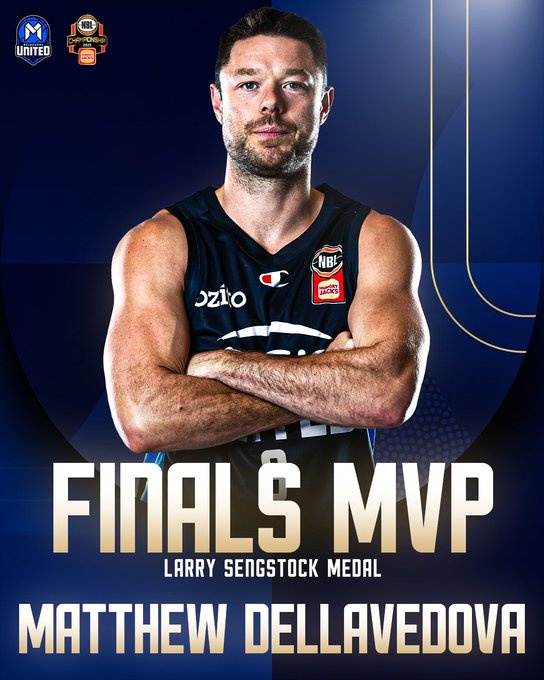  敗方MVP！NBL總決賽落下大幕 前騎士后衛(wèi)德拉維多瓦斬獲總決賽MVP